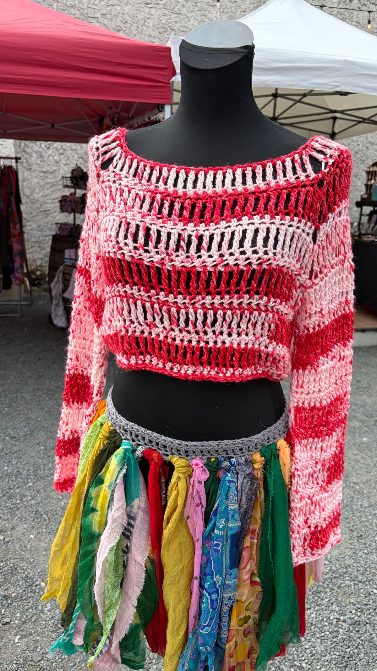 Raglan chop top  Pink
