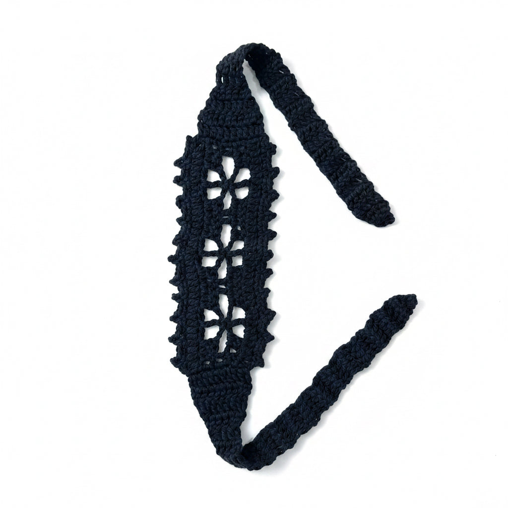 Black Floral Lace
