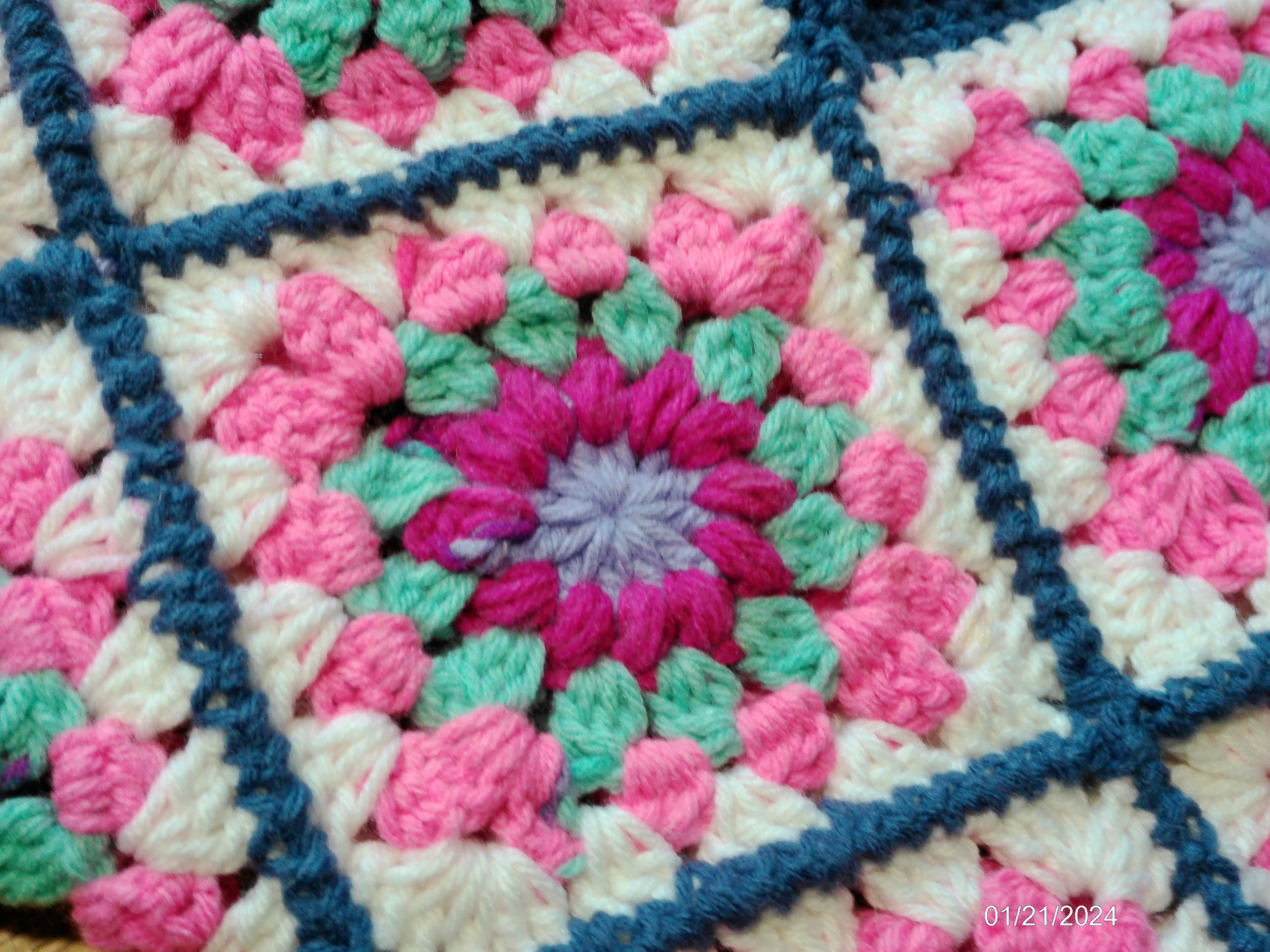 Granny square bag