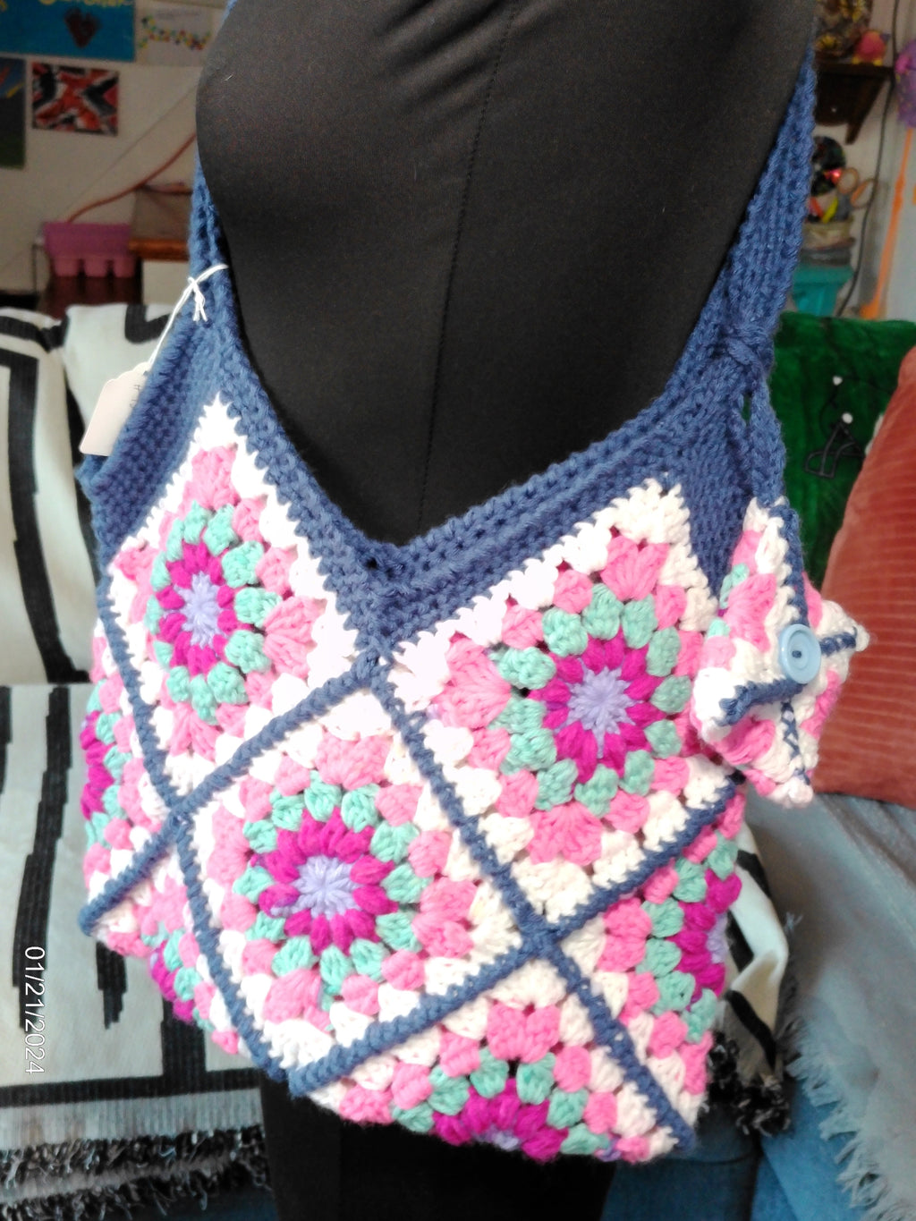 Granny square bag