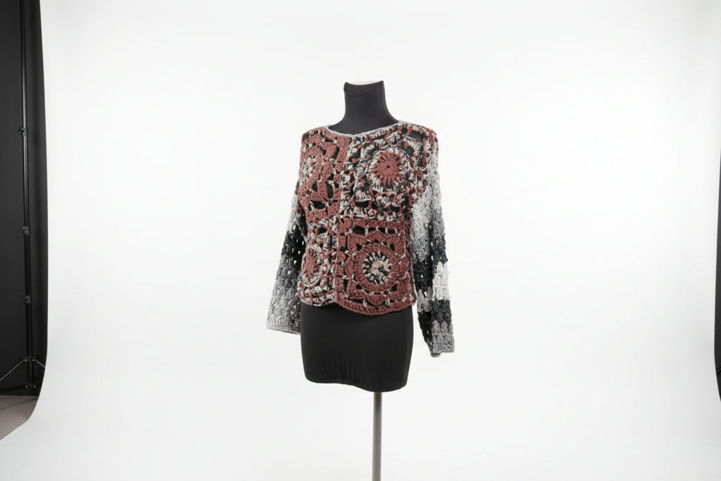 Boho square sweater