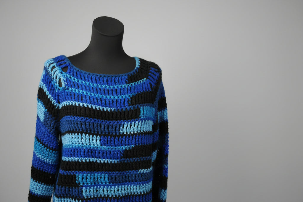 Raglan sweater Blues