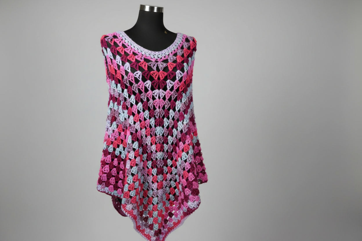 granny Square Poncho