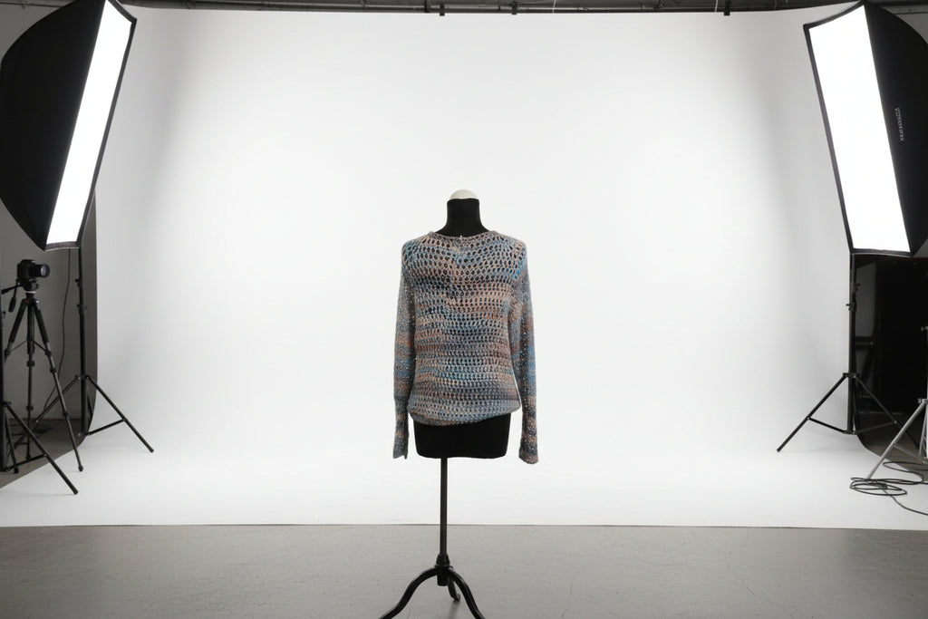 Raglan sweater soft tones