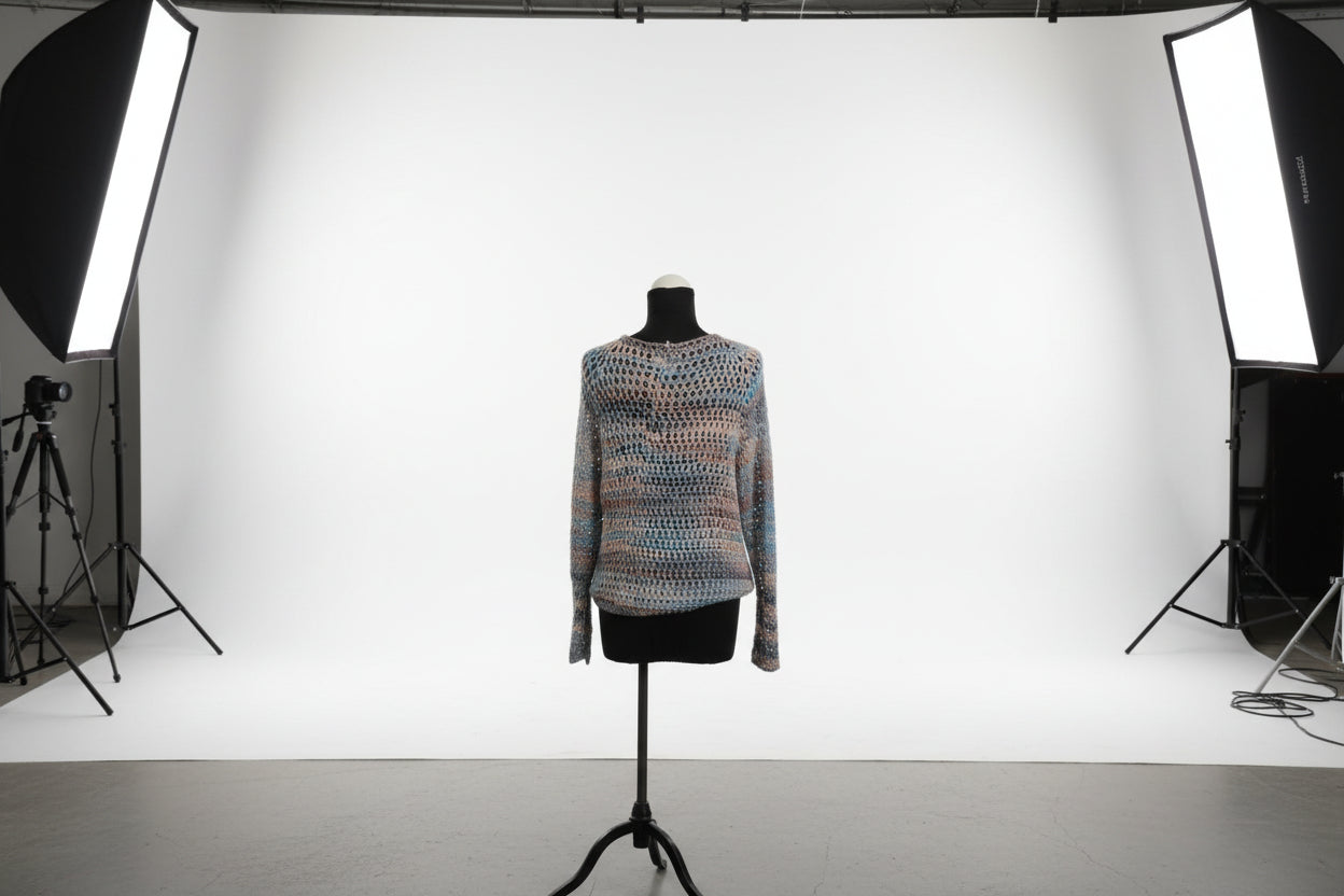 Raglan sweater soft tones