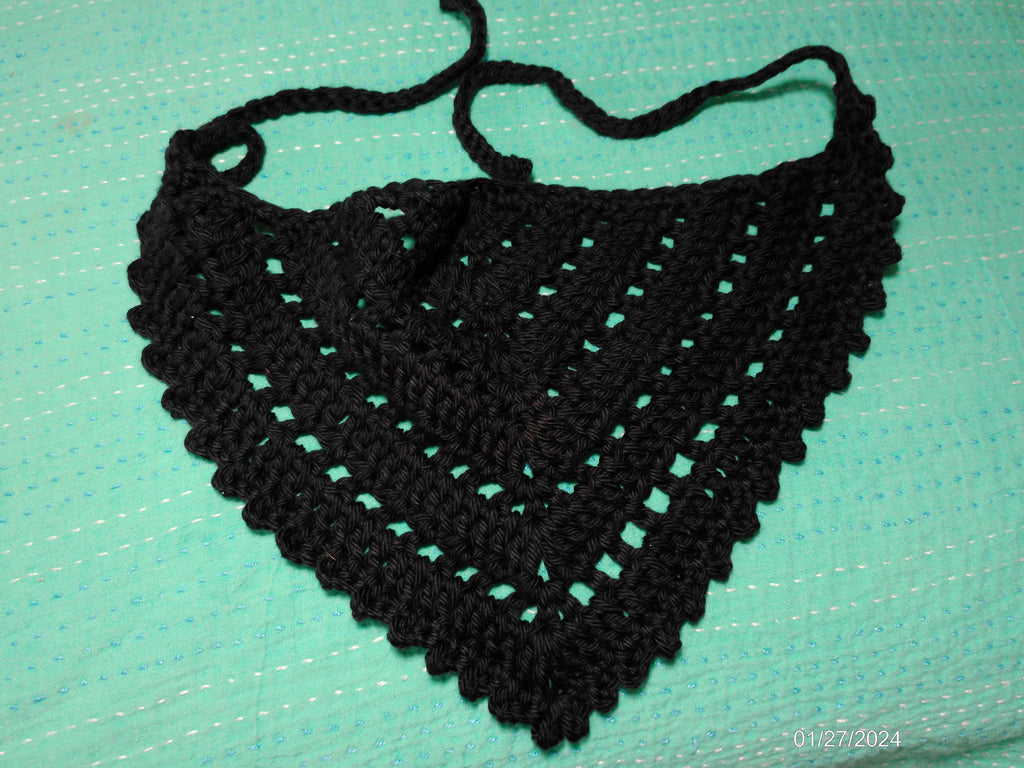 Eyelet Bandana black