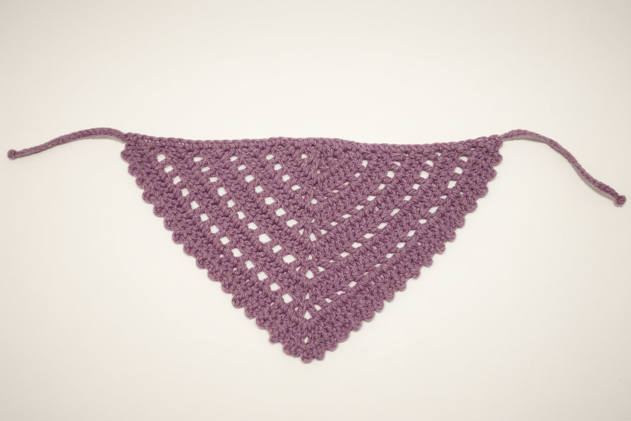 Eyelet Bandana Lavendar