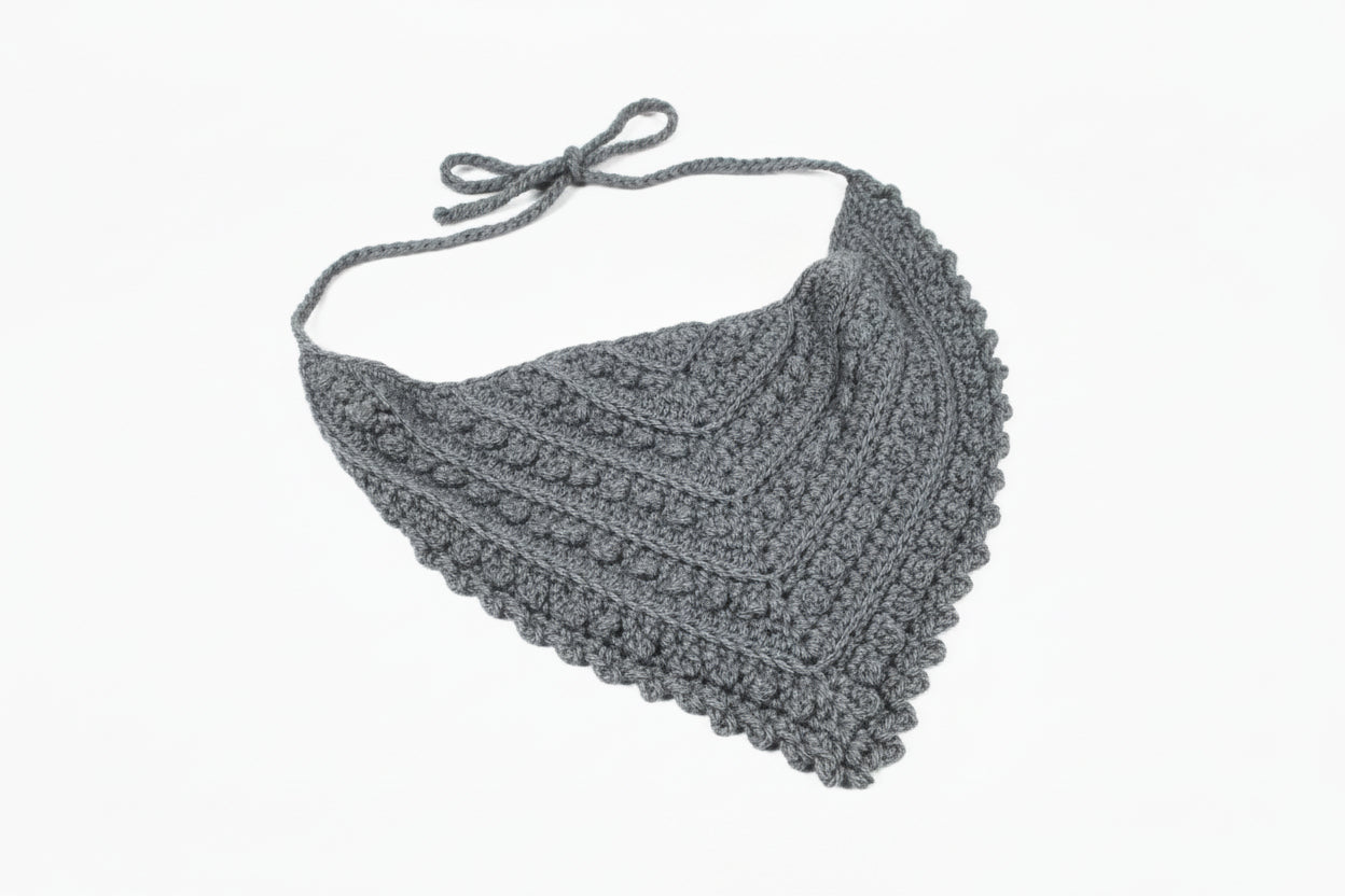Picot Bandana Teal