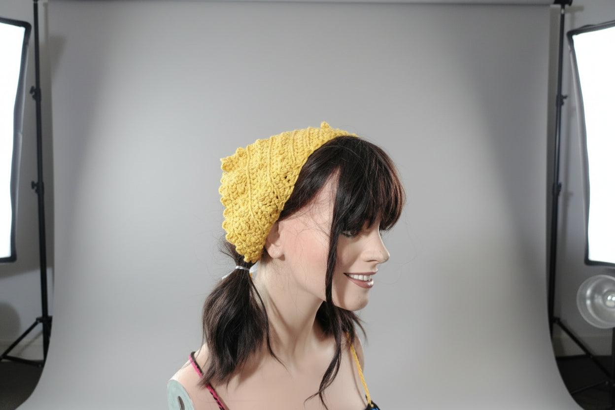 Picot Bandana yellow Gold