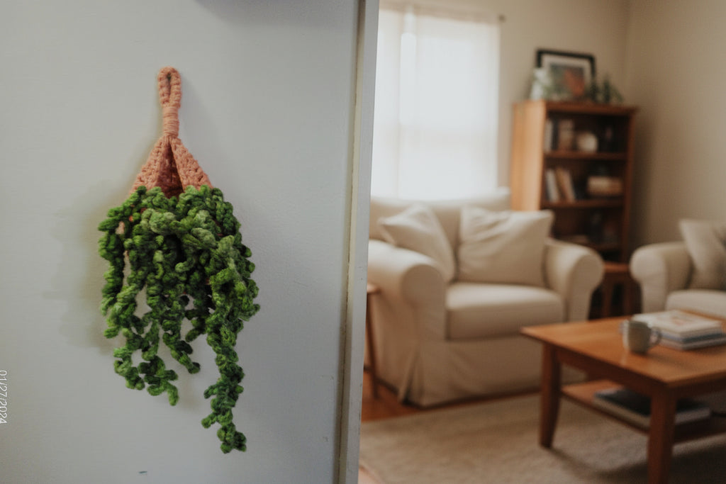 Crochet Pearl Plant