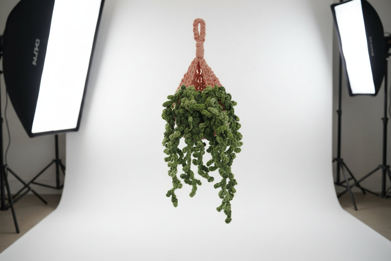 Crochet Pearl Plant