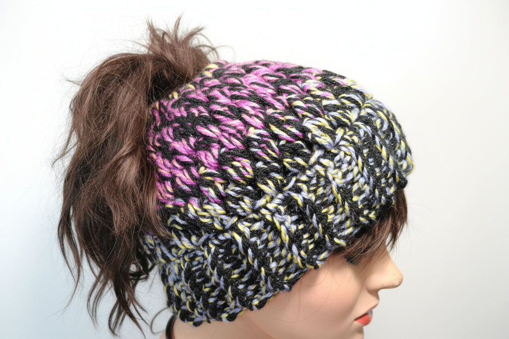 Messy Bun Beanie