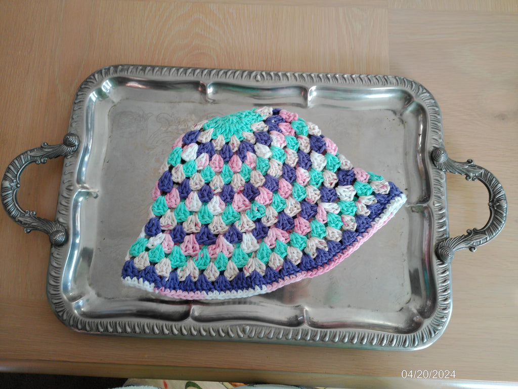 Bucket Hat soft colors/purple