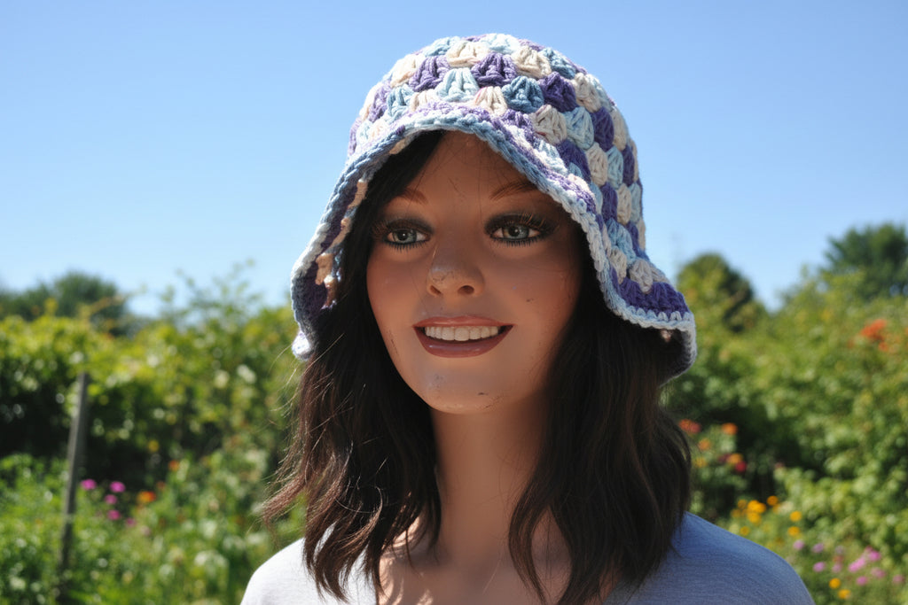 Bucket Hat Purple/Blue