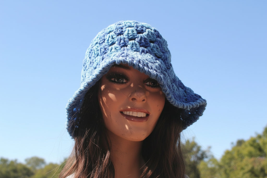 Bucket Hat shade of Blue
