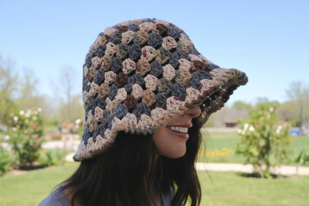 Bucket Hat Blue Earth Mix