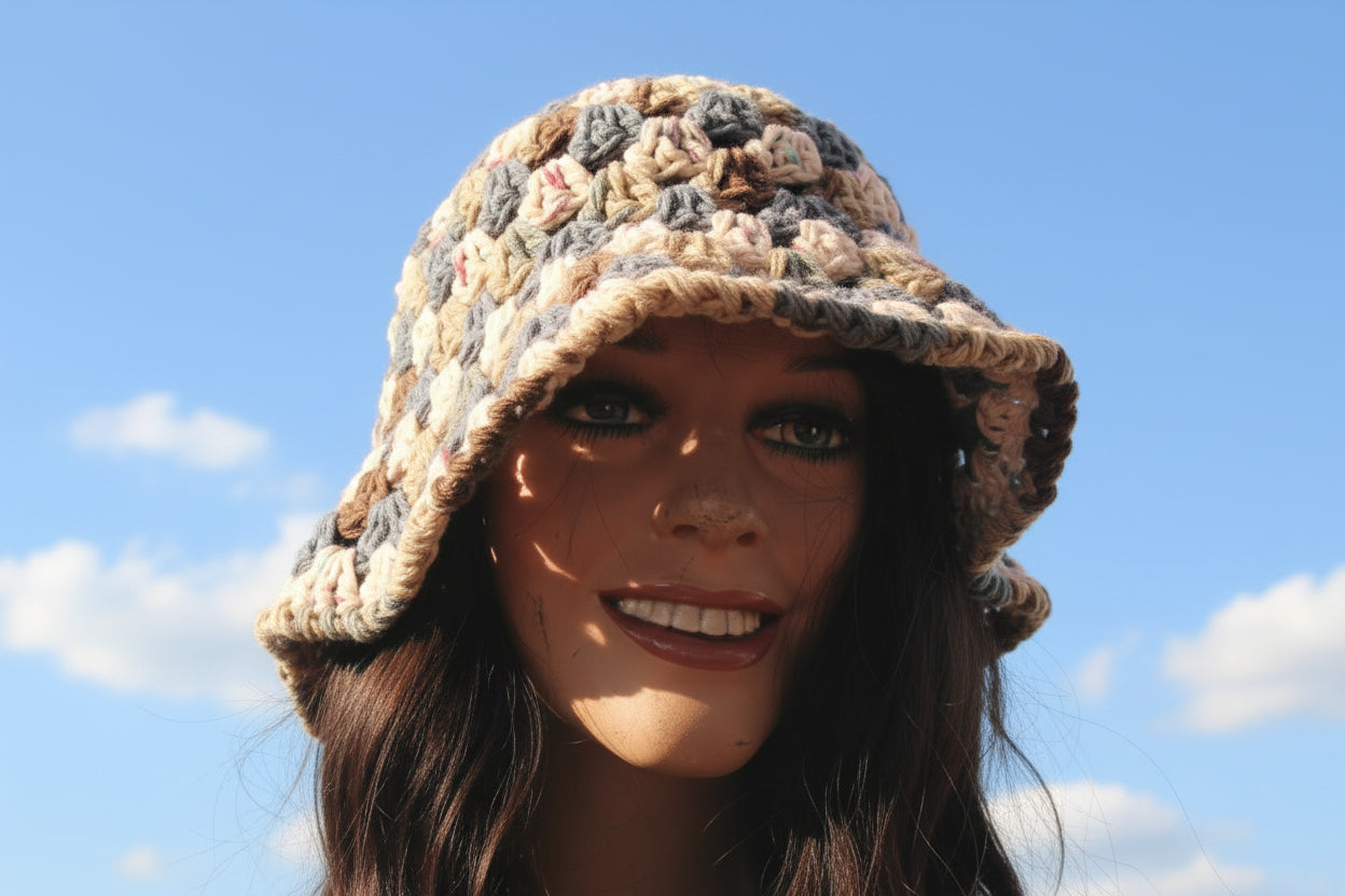 Bucket Hat Blue Earth Mix