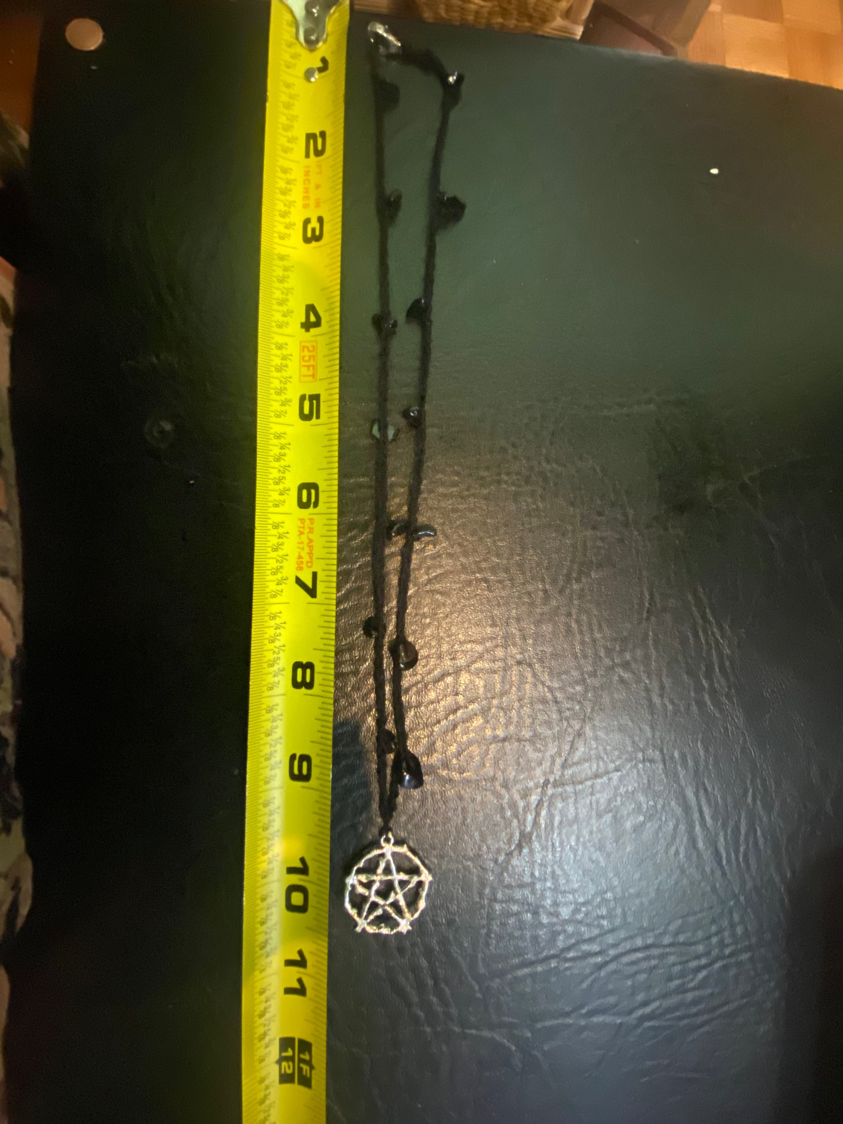 Pentacle w/ black obsidian ￼