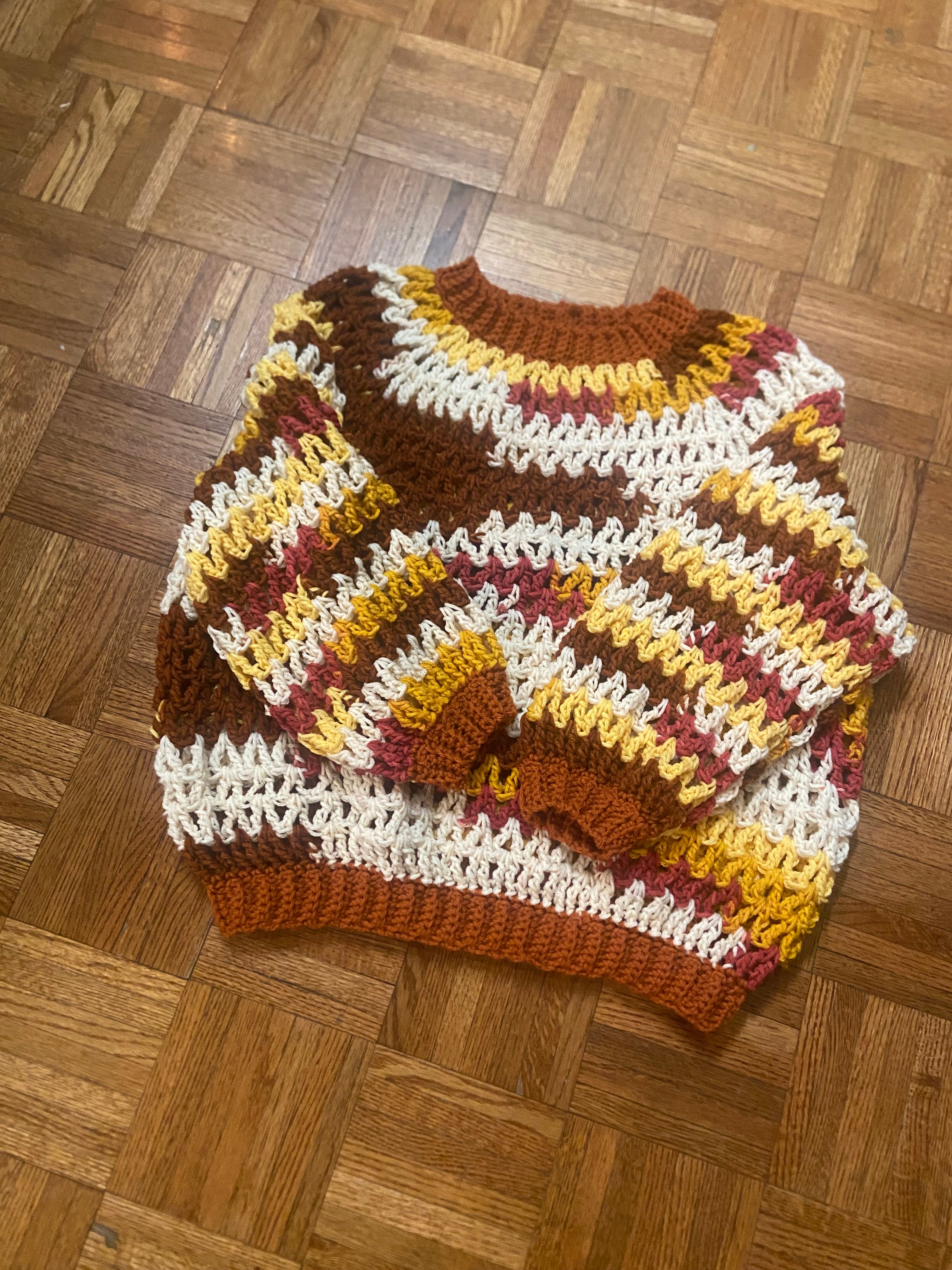 Raglan sweater tones